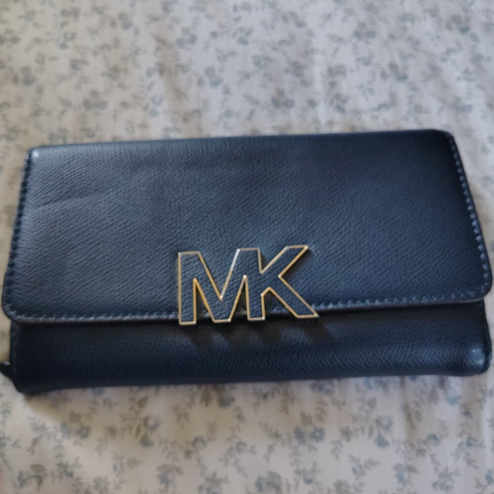 Michael Kors Blue Wallet